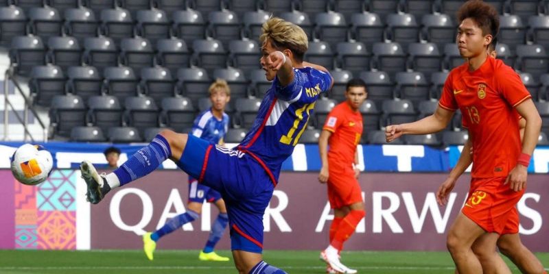 Kết quả thi đấu gần đây của U23 Trung Quốc vs U23 Nhật Bản